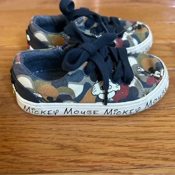 Zara Baby & Disney Mickey Mouse Sneakers, Size 22 EU/ 6US - Picture 2 of 10